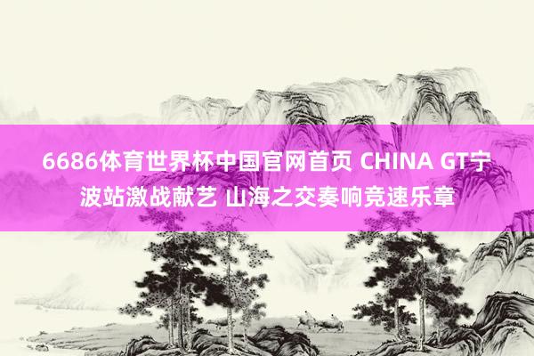 6686体育世界杯中国官网首页 CHINA GT宁波站激战献艺 山海之交奏响竞速乐章