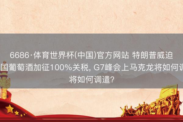 6686·体育世界杯(中国)官方网站 特朗普威迫对法国葡萄酒加征100%关税， G7峰会上马克龙将如何调遣?